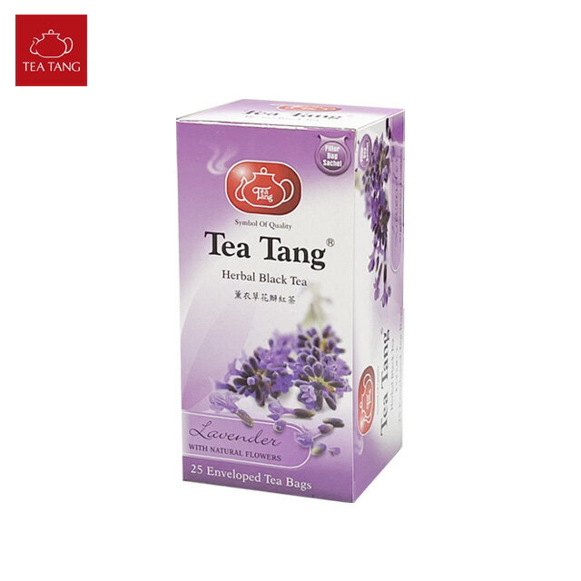 【Tea Tang】薰衣草花瓣紅茶 1.5gX25包/盒