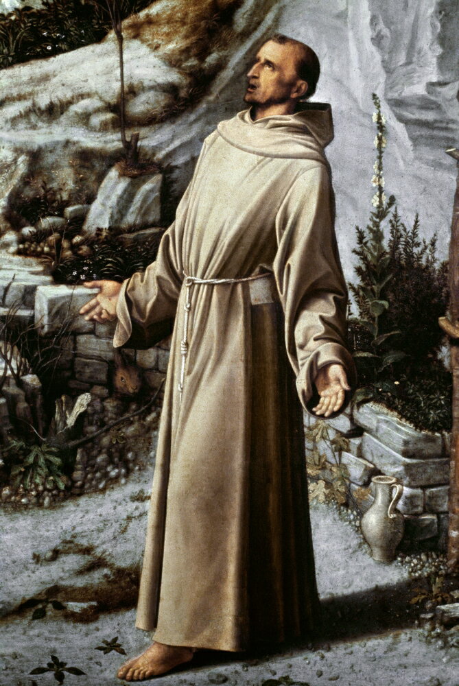 Posterazzi: St Francis Of Assisi N(1182-1226) Italian Friar And ...