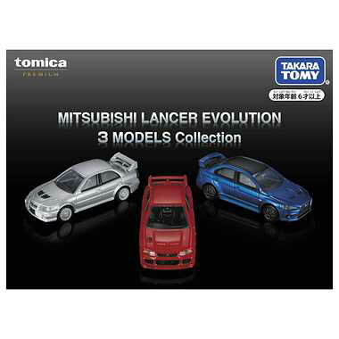 《TAKARA TOMY》TOMICA PREMIUM 車組-三菱 LANCER EVOLUTION 東喬精品百貨