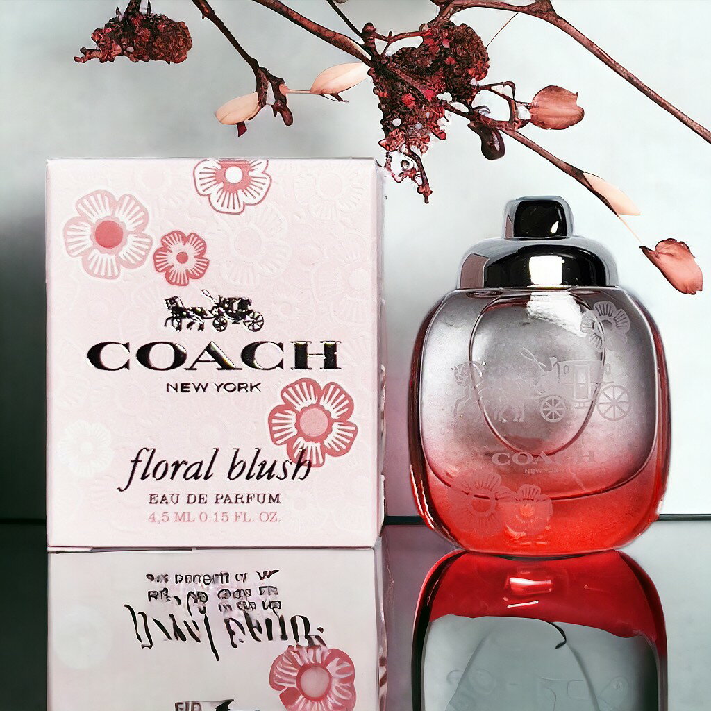 Coach New York FLORAL 嫣紅 芙洛麗 女性淡香精 4.5ML 小香 沾式 ❁香舍❁ 99購物節｜滿額「免運費」