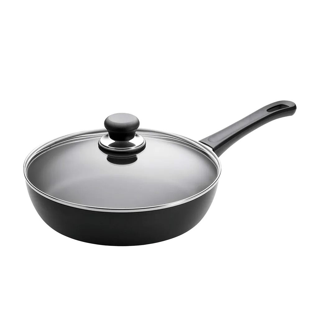 丹麥 SCANPAN 26cm Stew pan with lid 不沾深炒鍋(含鍋蓋) #26101200【APP下單最高22%點數回饋】