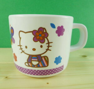 【震撼精品百貨】Hello Kitty 凱蒂貓 杯子 紫蝴蝶 震撼日式精品百貨