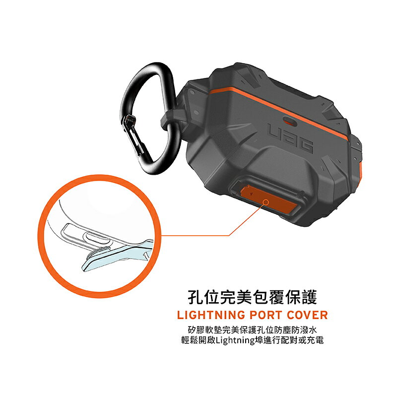 UAG 耐衝擊 防水 防塵 硬式 保護殼 防摔殼 耳機殼 AirPods 3 AirPods3 7