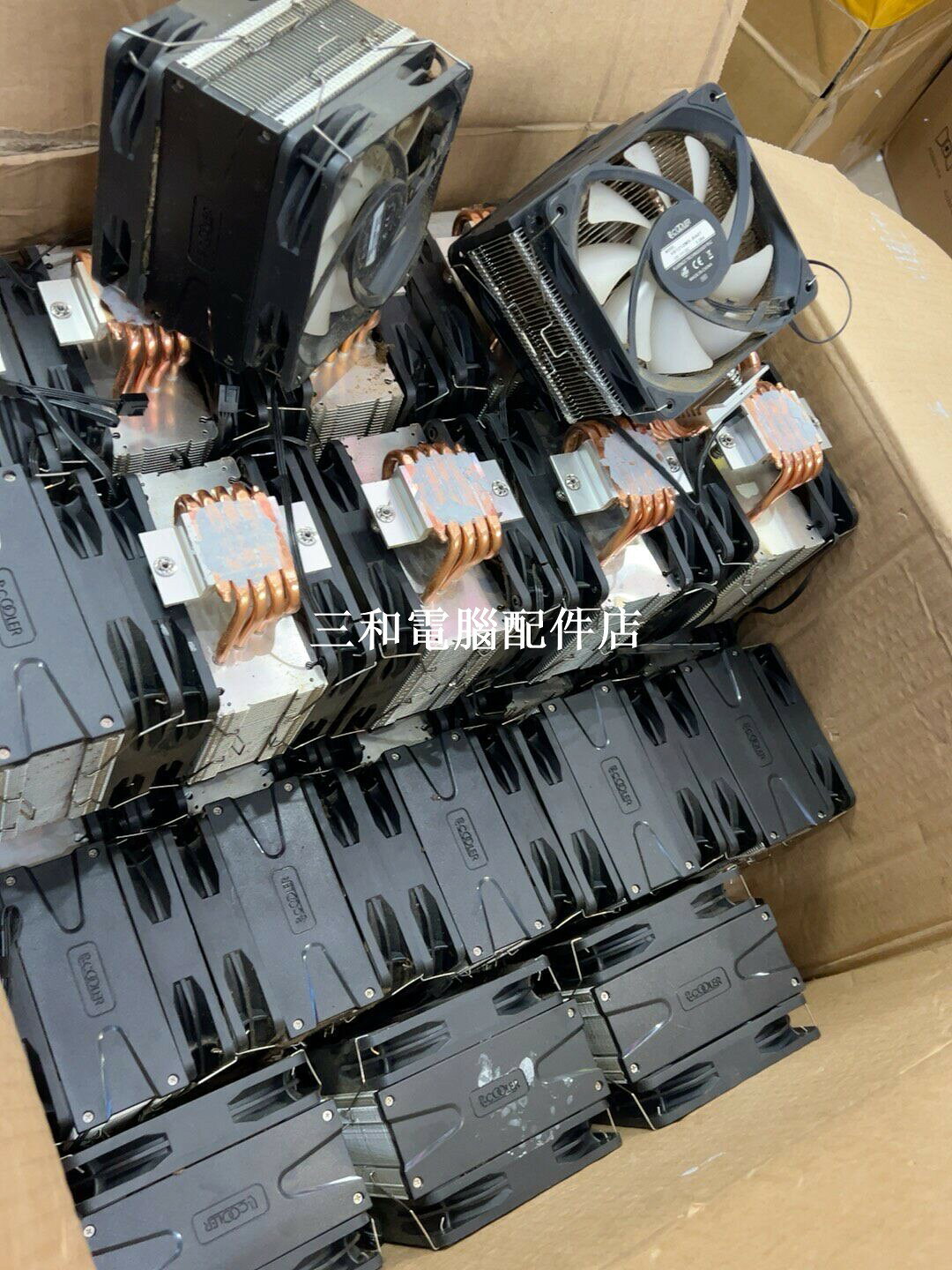 高頻散熱銅管 拆機 30 根 雙風扇 支援英特爾12 13代 CPU 扣具 直接下單