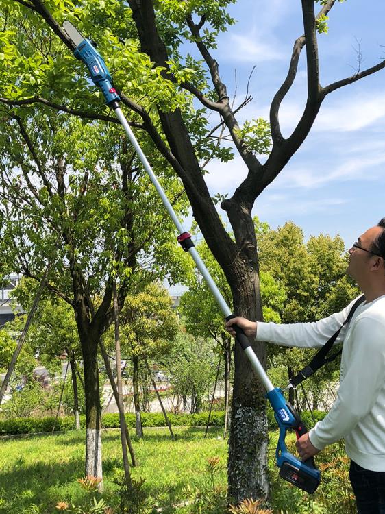 【樂天好物】高枝剪 充電式高枝鋸高空修剪樹枝鋸電動剪刀園林果樹修剪伸縮加長高枝鋸
