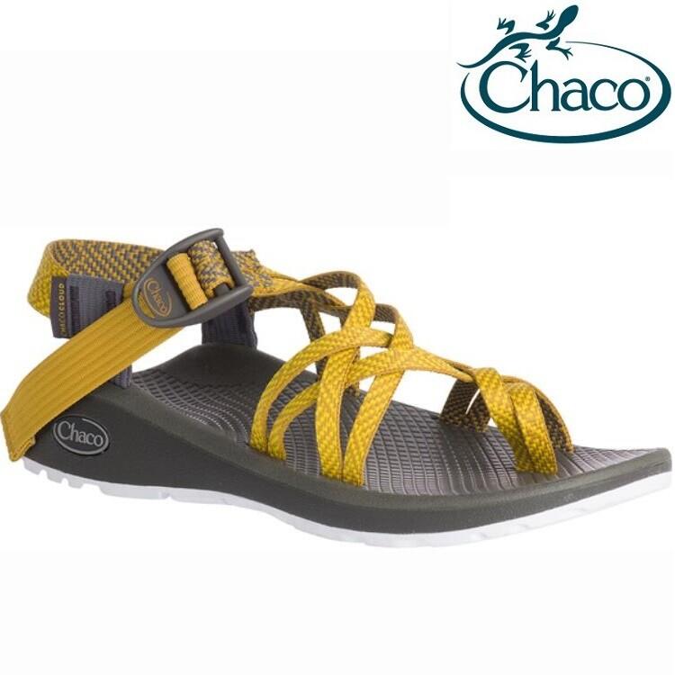 Chaco Z/CLOUD X2 女款 運動涼鞋/水陸鞋 雙織夾腳款 CH-ZLW04 HH13 金色天神
