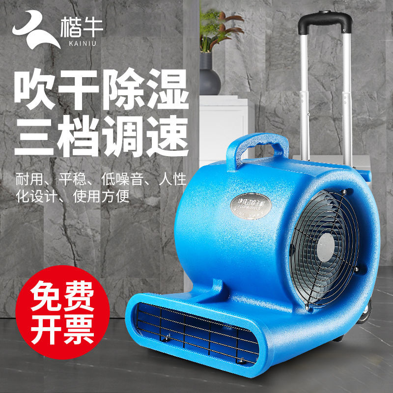 220V吹地機 地面吹乾機 強力吹地機 商用酒店大功率家用小型低噪音地板地毯衛生間除濕吹乾 全館免運