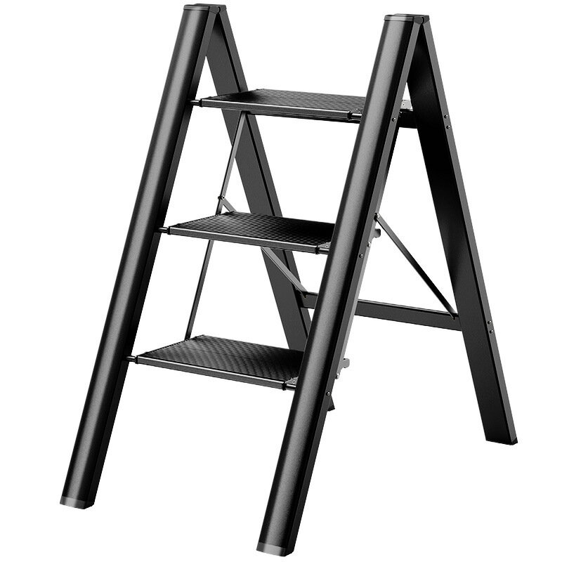 登高家用多功能折疊梯子加厚鋁合金人字梯花架三步樓梯便攜小梯凳