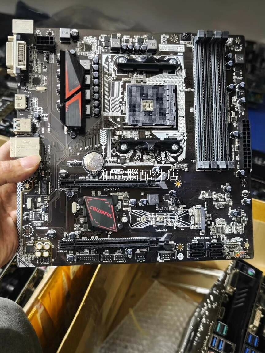 七彩虹 CF-X370M-G V14 主機板 AMD 銳龍 3000 4000 5000 系列 高性能 插槽齊全 USB3 升級首選