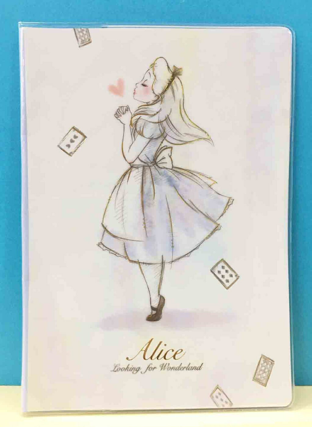 【震撼精品百貨】愛麗絲夢遊仙境 Alice 迪士尼公主系列證件套-愛麗絲 撲克牌#49024 震撼日式精品百貨