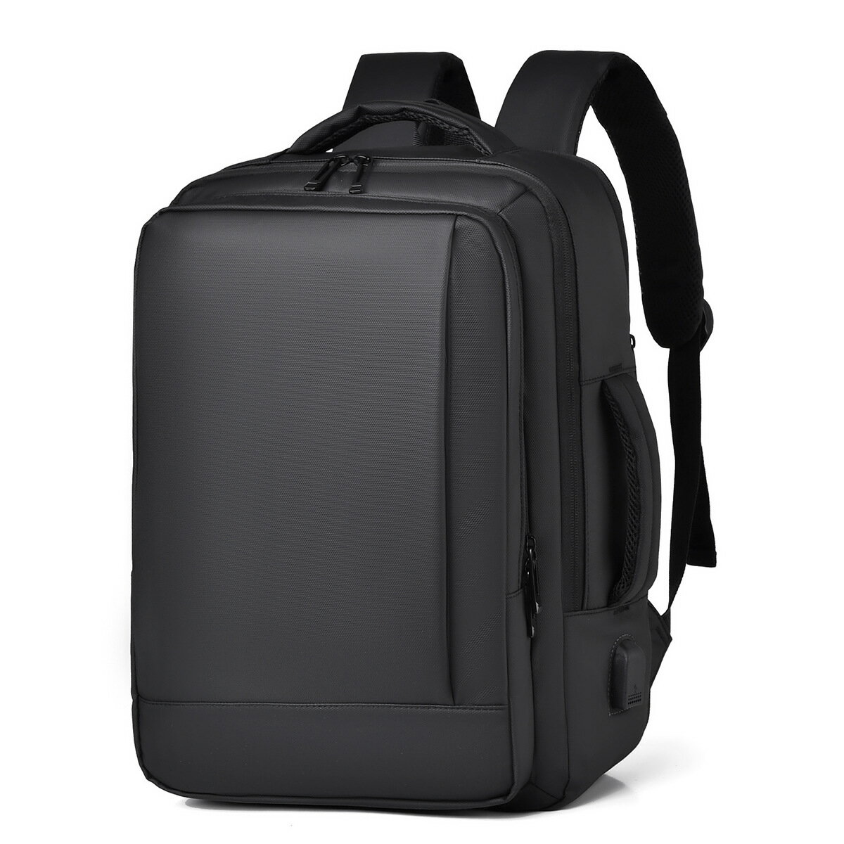 跨境男士USB款充電背包商務防潑水可擴容電腦包大容量學生雙肩包204