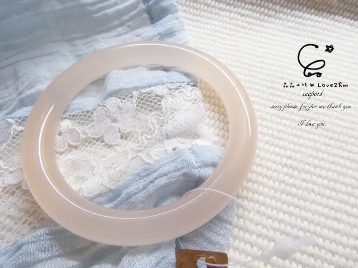 岫玉手鐲內徑60.5mm 岫玉 玉石手鐲 晶晶工坊-love2hm 31056