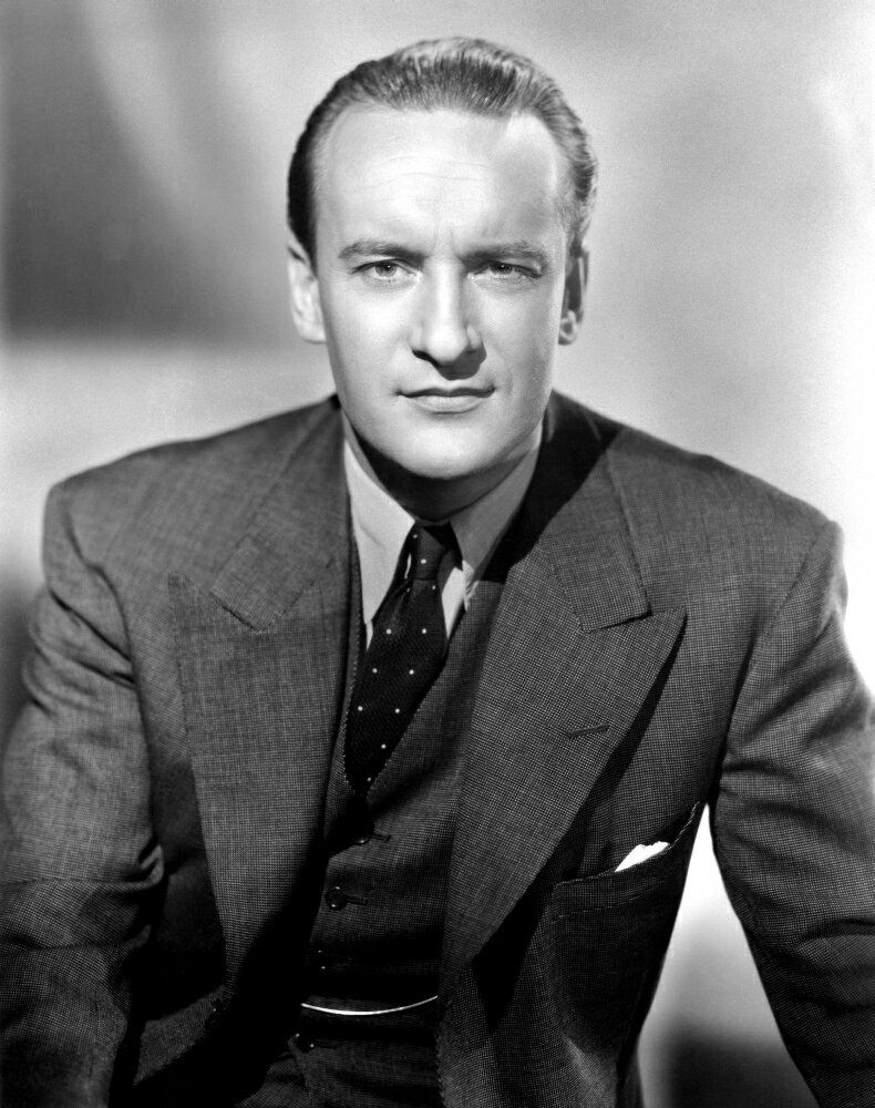 Posterazzi: George Sanders Stretched Canvas - (16 x 20) | Rakuten.com