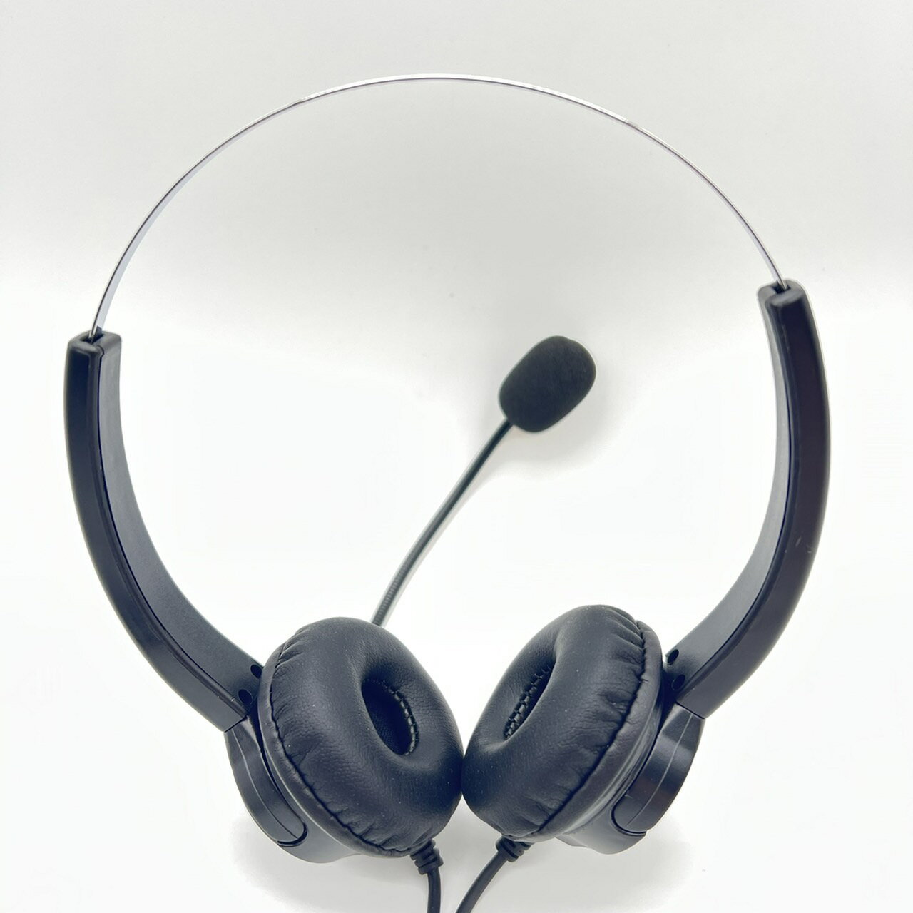 聯盟LINEMEX UNK-24TDHFE 雙耳耳機麥克風 RJ9水晶頭 電話耳麥 旋轉桿麥克風吊臂 uniphone