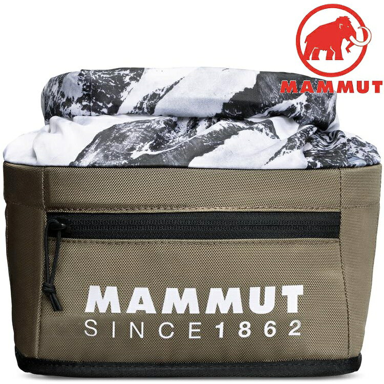 Mammut 長毛象 Boulder Chalk Bag 印花抱石粉袋 2050-00280 7490 深土棕