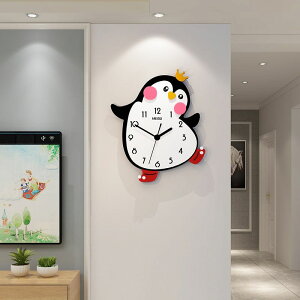 鐘表掛鐘客廳創意個性掛表兒童時尚家用裝飾靜音藝術時鐘臥室