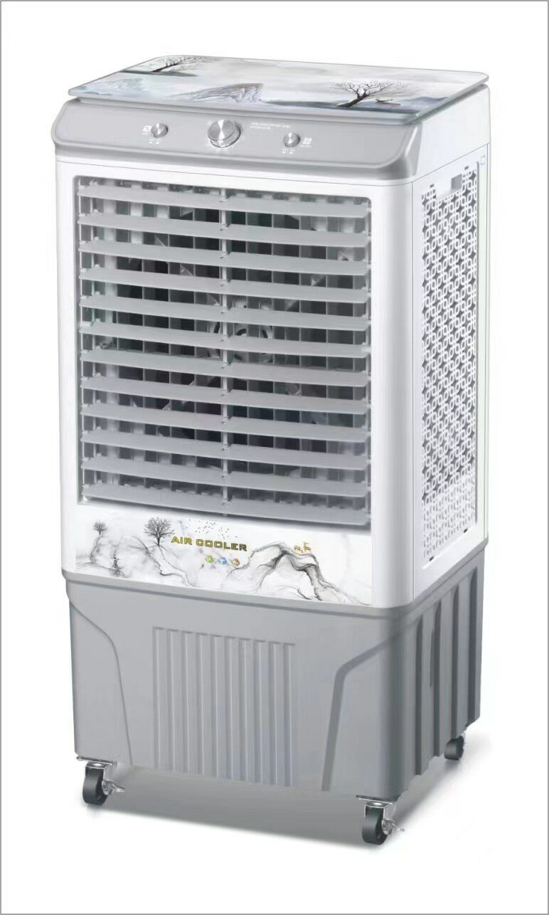 優樂悅~菊花工業冷風機商用水冷大型風扇戶外車間工廠移動製冷家用空調扇