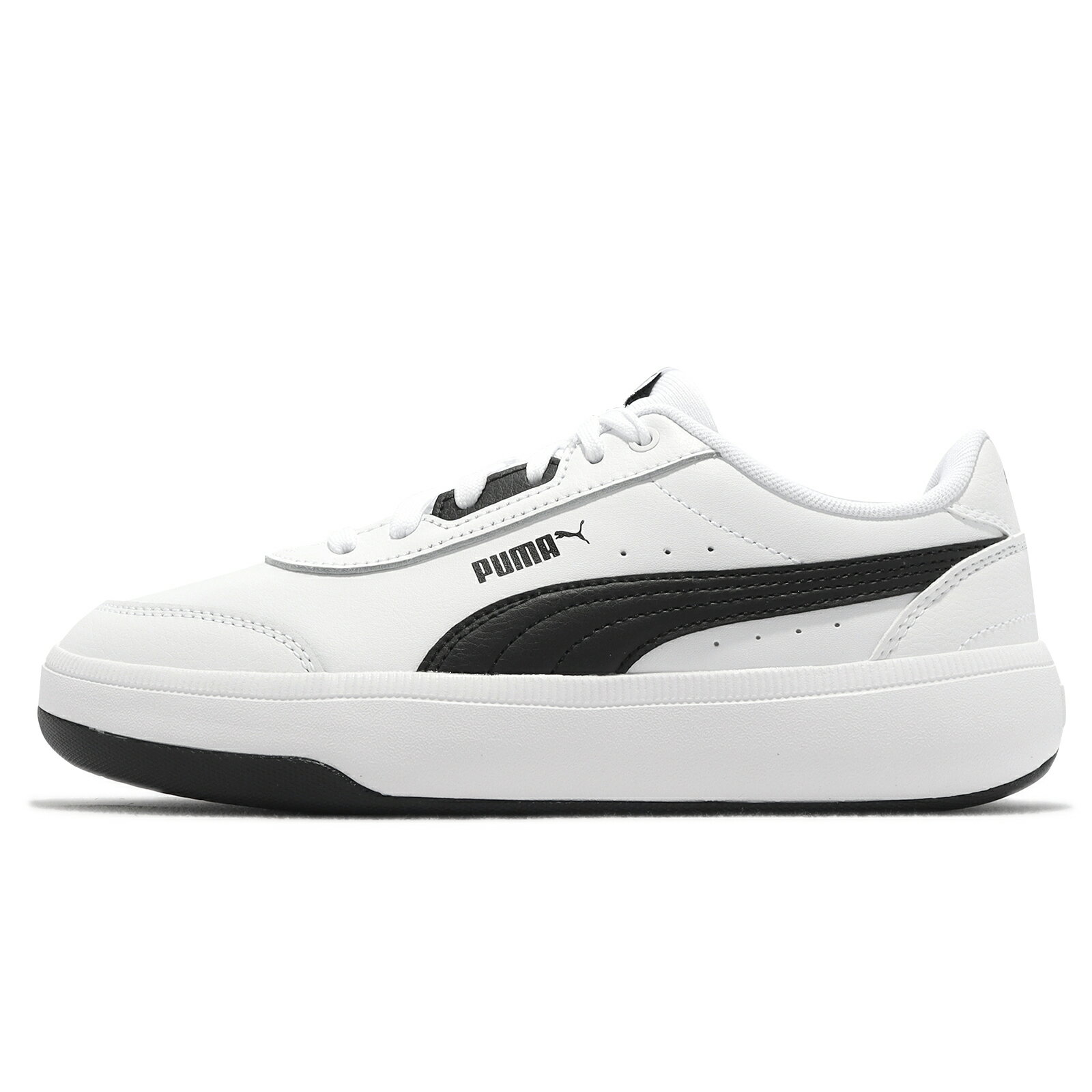 Puma 休閒鞋 Tori 女鞋 白 黑 厚底 增高 基本款 復古 經典 小白鞋 38302603