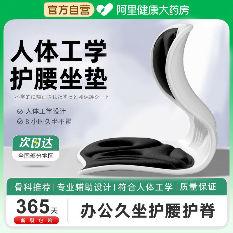 【臺灣公司 可打統編】人體工學護腰坐墊椅子成人久坐神器辦公室靠背一體餵奶車用加大高