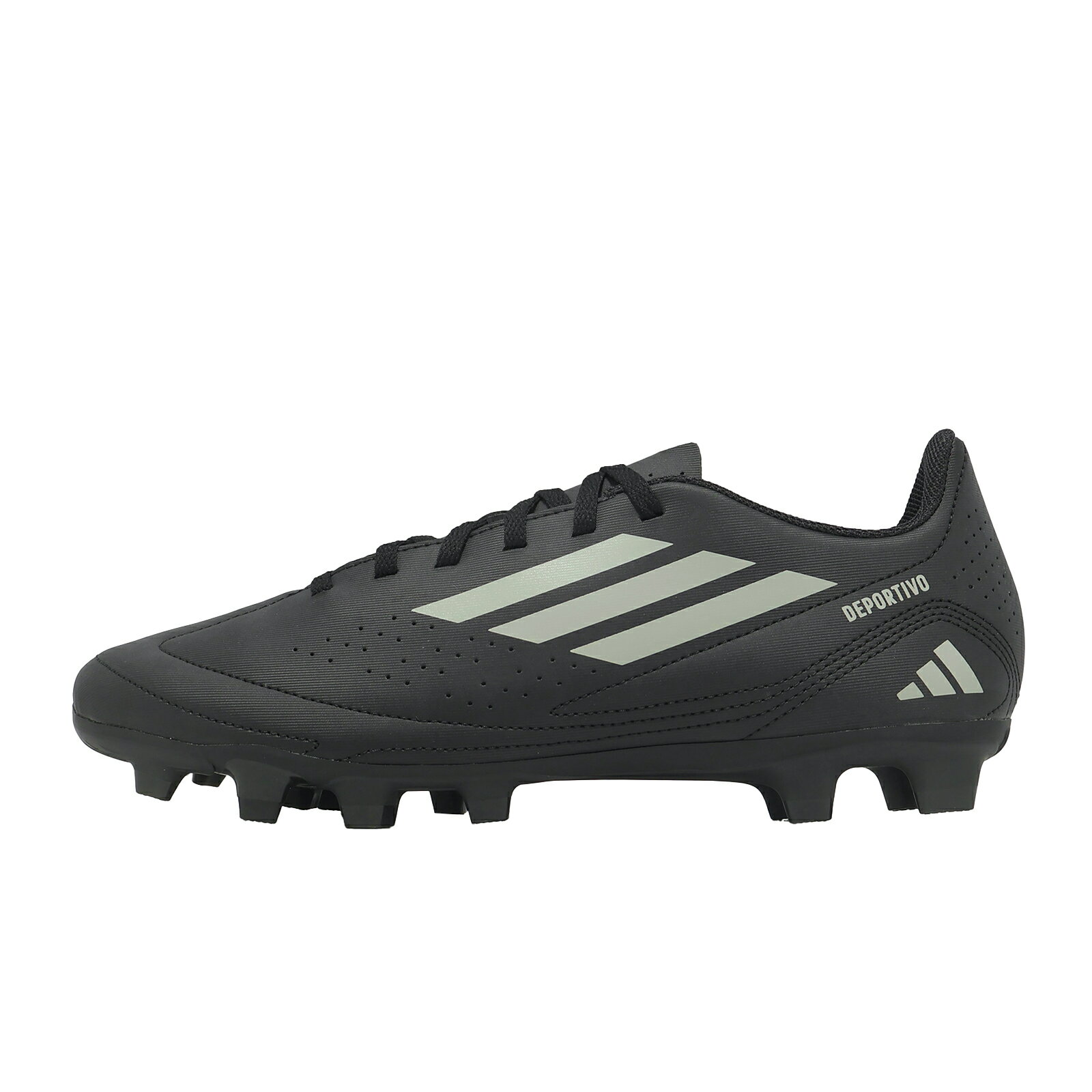 adidas 愛迪達 足球釘鞋 Deportivo III FxG 男鞋 黑 皮革 硬地 抓地 IF1401