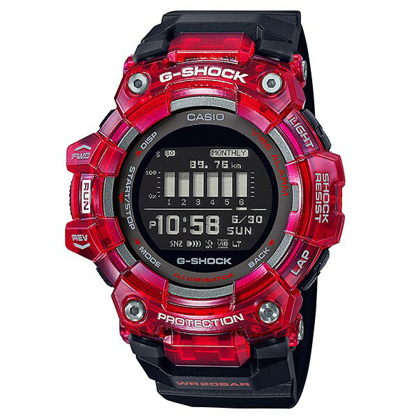 CASIO卡西歐G-SHOCK GBD-100SM-4A1 日常健康管理到增強跑步耐力的訓練夥伴49.3mm｜樂天領券折300★全館特惠中★指定刷卡回饋10%