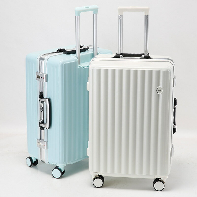 行李箱 登機箱 拉桿箱 熱賣款！免運拉桿箱行李箱鋁框20寸旅行箱萬向輪男女學生結實耐用密碼箱包24寸八折下殺 打骨折 可開發票 加客服賴享受巨額減免金牌保障