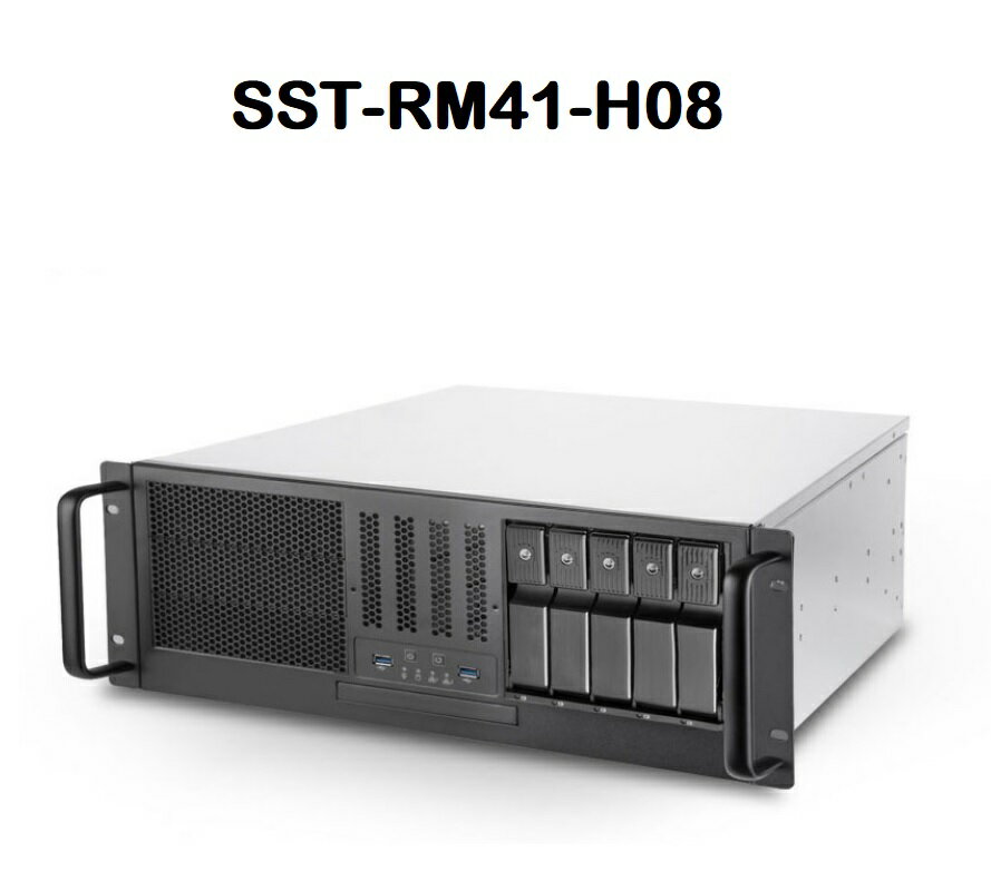 【最高現折268】SilverStone 銀欣 RM41-H08 儲存伺服器機殼/SST-RM41-H08