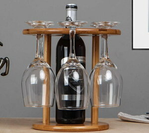 酒杯架 實木歐式創意倒掛紅酒杯架子擺件家用高腳水杯架葡萄酒懸掛酒瓶架