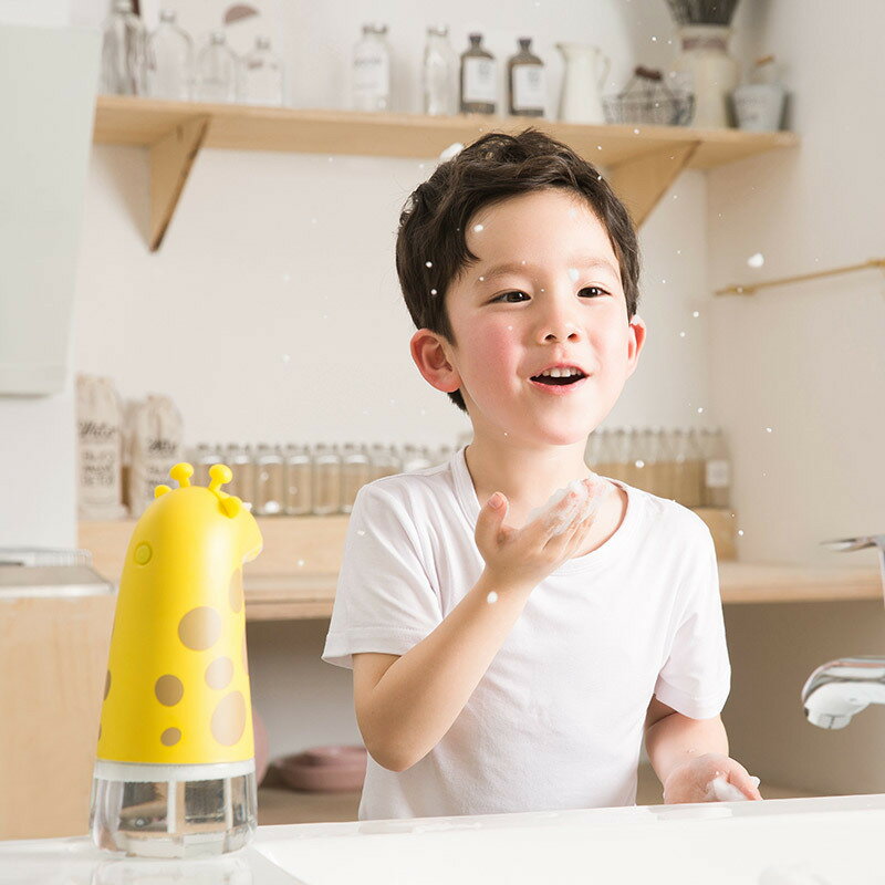 小七泡泡兒童自動智能感應泡沫型洗手機泡沫洗手液電動起泡皂液器