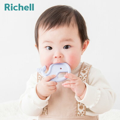 【Richell 利其爾】 全矽膠 寶寶固齒器 (3 個月以上適用) - 4款