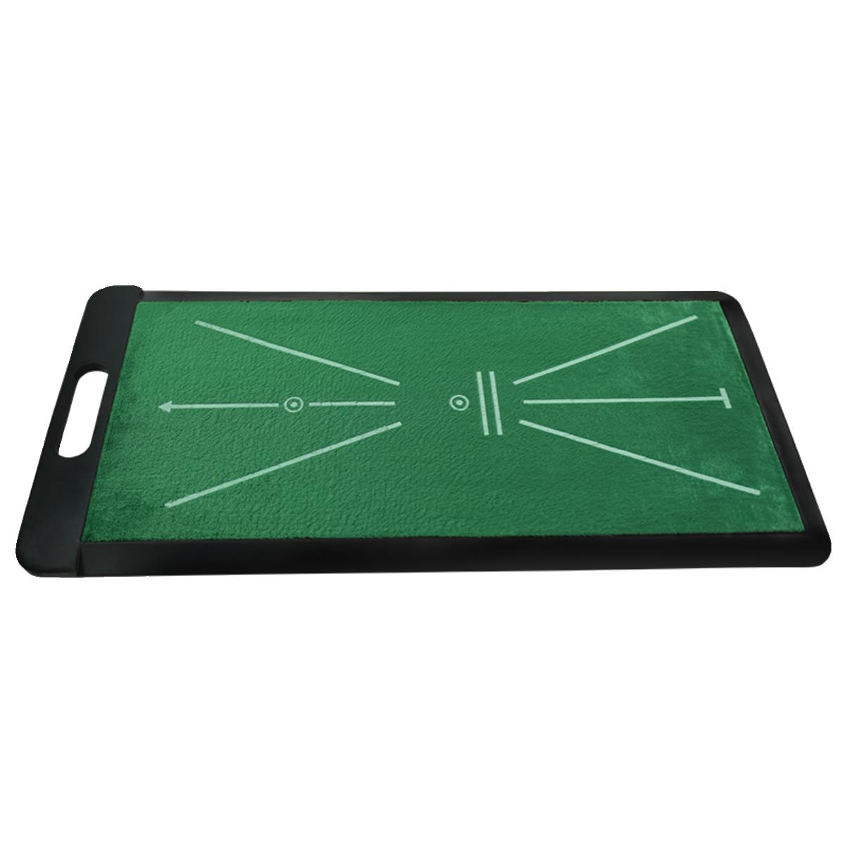 {可打統編 保固一年}caiton高爾夫顯痕跡打擊墊切揮桿練習器天鵝絨室內加厚擊球練習毯 4