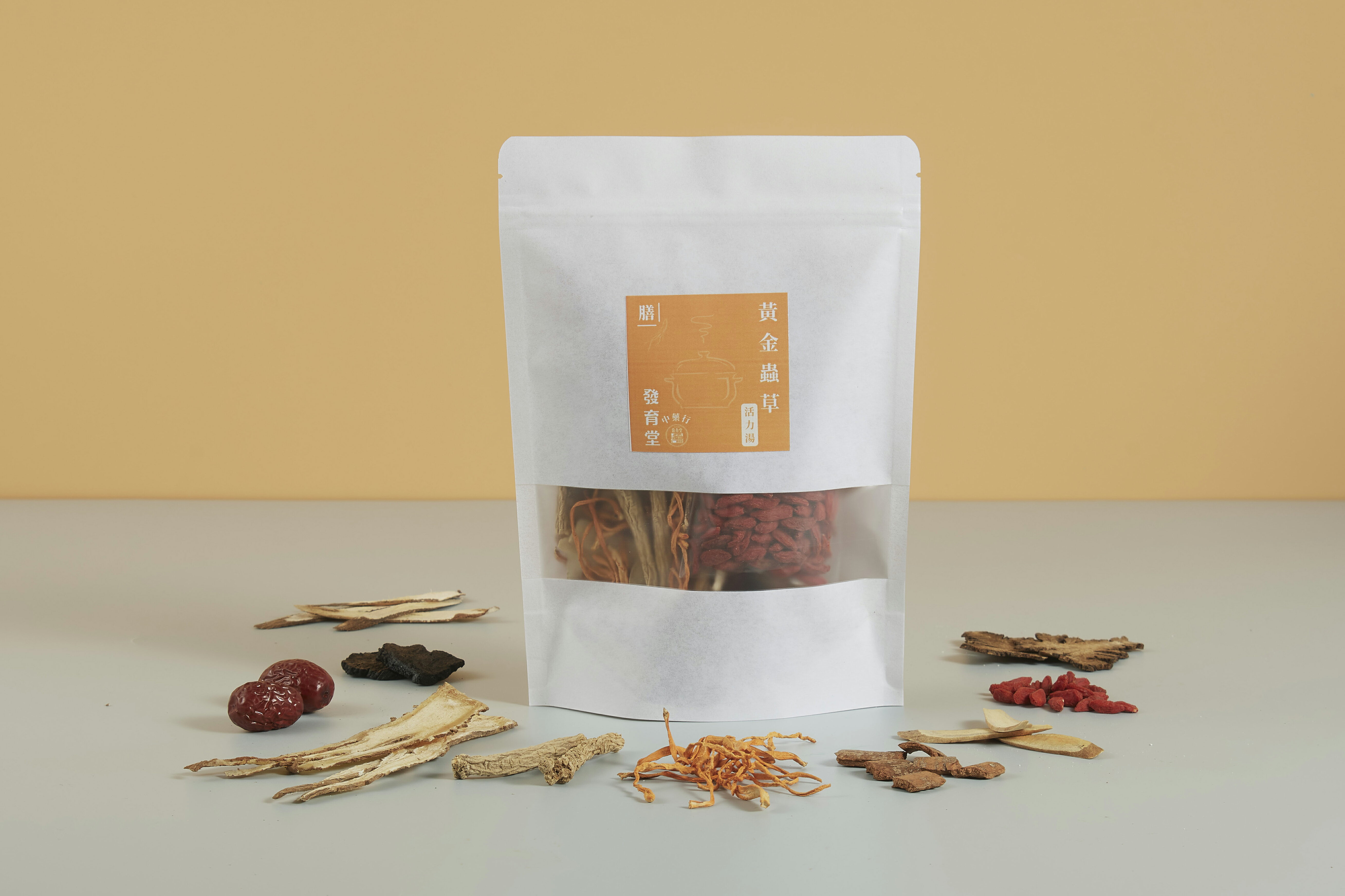家的味道｜【發育堂】黃金蟲草活力湯 155g 1