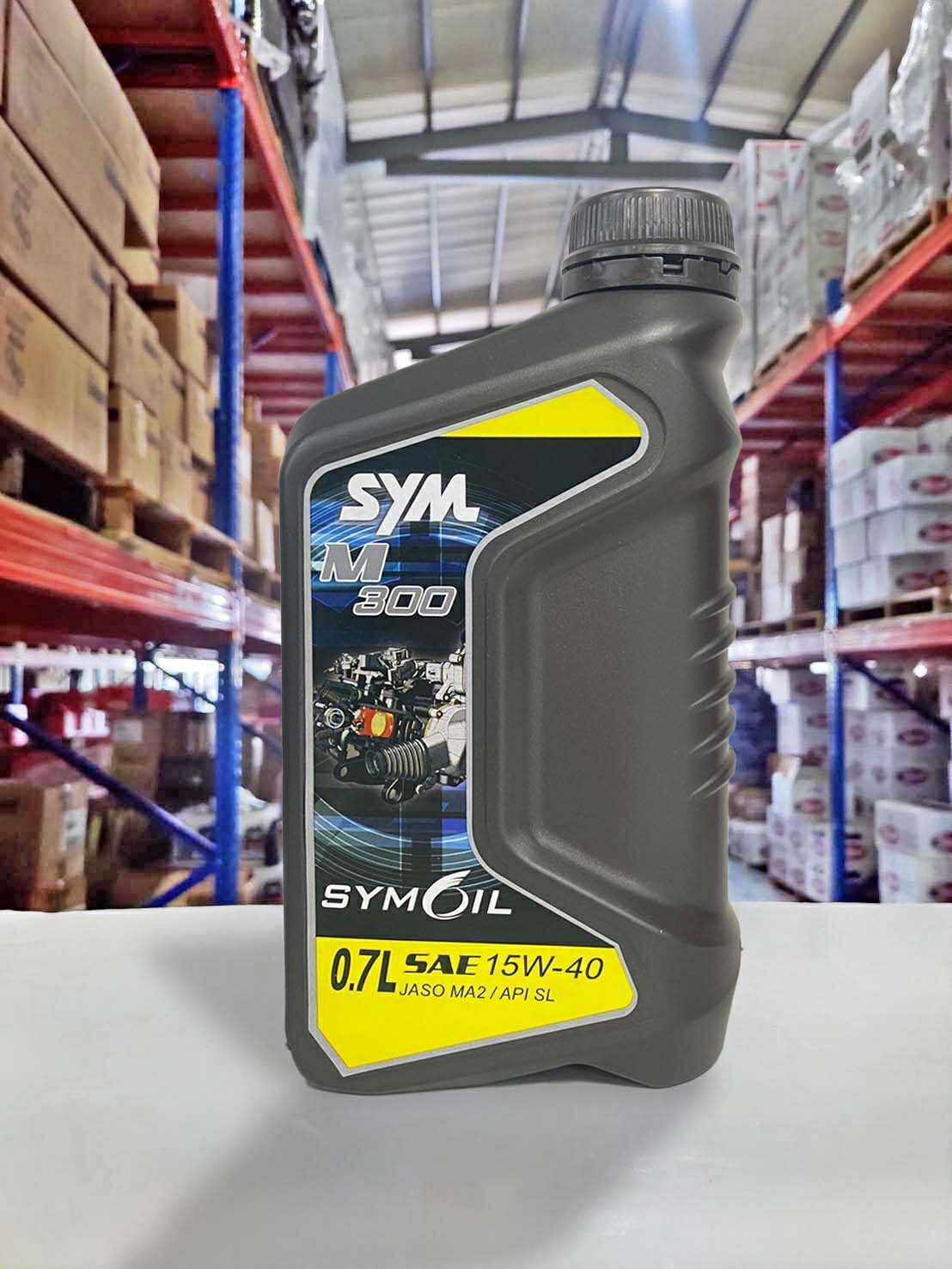 【4%點數】『油工廠』SYM 三陽 原廠 M300 SL 4T 15W40 四行程 0.7L 合成機油 15W-40【樂天APP下單限定】