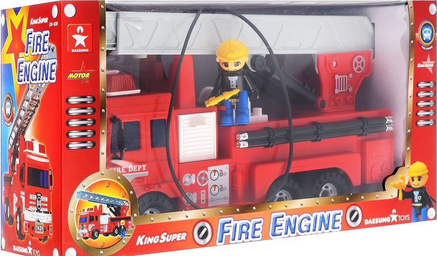 《DAESUNG》玩具車 摩輪消防雲梯車 東喬精品百貨