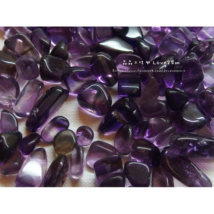 深深-紫晶碎石/紫水晶 /水晶飾品/ [晶晶工坊-love2hm]