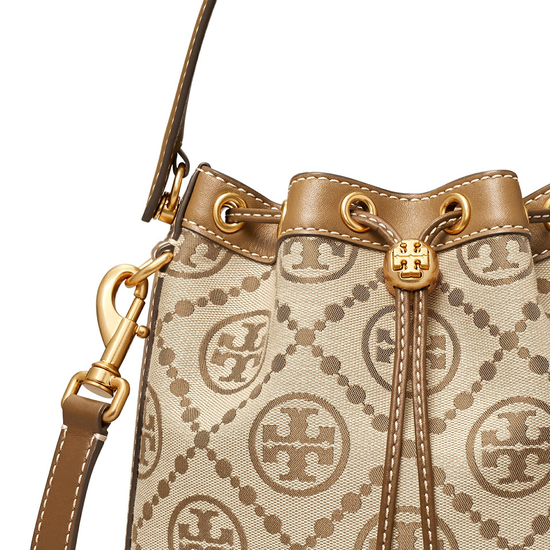 精選★TORY BURCH T MONOGRAM 單肩斜跨手提水桶包 79487 84336  (現貨整新)~【母親節禮物★菲尼斯 國際精品3折起 春夏新品 換季下殺】 6