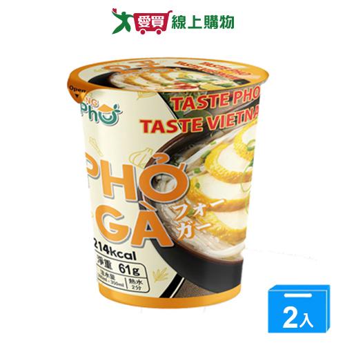 王麵河粉雞絲風味61g【兩入組】【愛買】