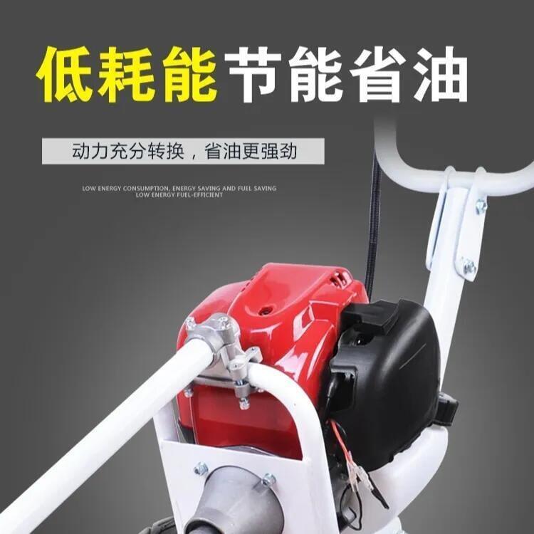 【可開發票】品質保證-手推式割草機通用車架背負式側掛式汽油割草機地鑽改裝手推式機架 3