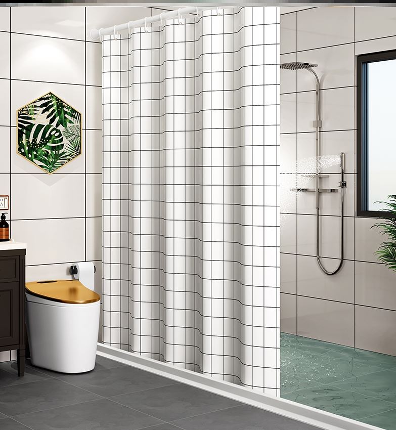 洗澡間擋水條淋浴區廁所地面浴室加高自粘阻水防干濕分離硅膠磁性
