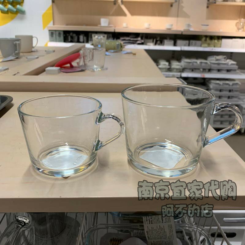 IKEA宜家正品 居家辦公 365+大杯 無鉛耐熱透明玻璃杯子 厚實耐用