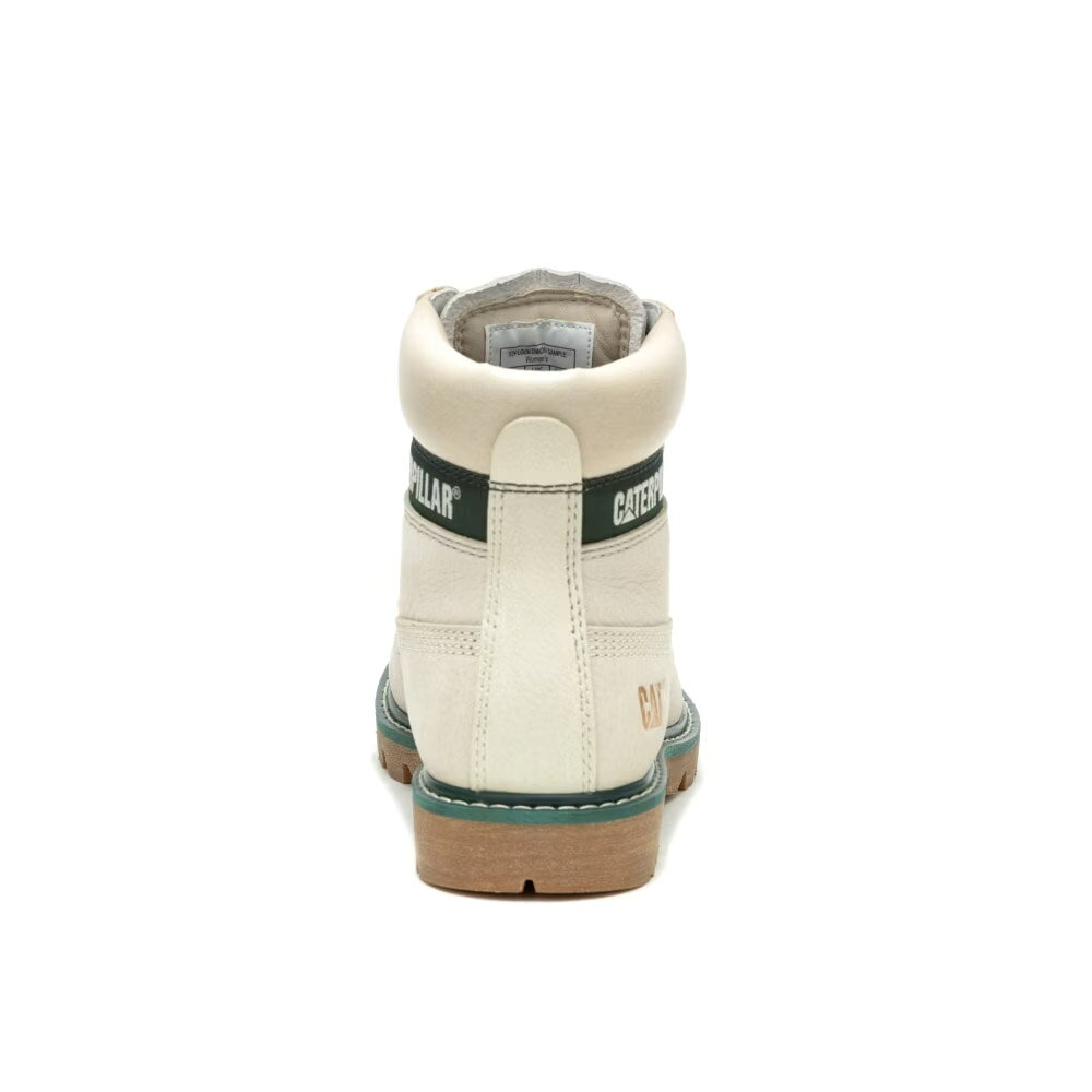 CAT COLORADO 2.0 經典復刻工裝靴 女鞋－米白 5
