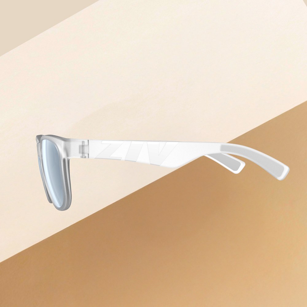 ZIV 潮牌系列太陽眼鏡 F77 霧透明/白金鍍膜 ZIV-F77 BSMI D63966 4