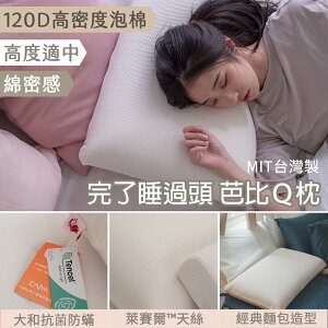 安眠枕62 X40 X13CM 高密度泡綿120D天絲表布大和抗菌防蟎台灣製 現貨 棉床本舖