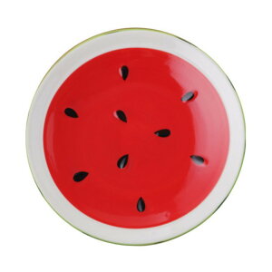 創意陶瓷水果8吋盤(西瓜款) [大買家]