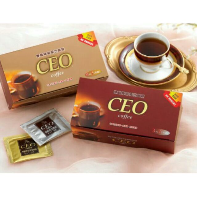 雙鶴靈芝CEO 3合1咖啡 ( 20包/盒)