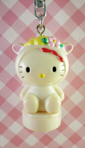 【震撼精品百貨】Hello Kitty 凱蒂貓 KITTY限量鑰匙圈-生肖系列(大)-羊 震撼日式精品百貨