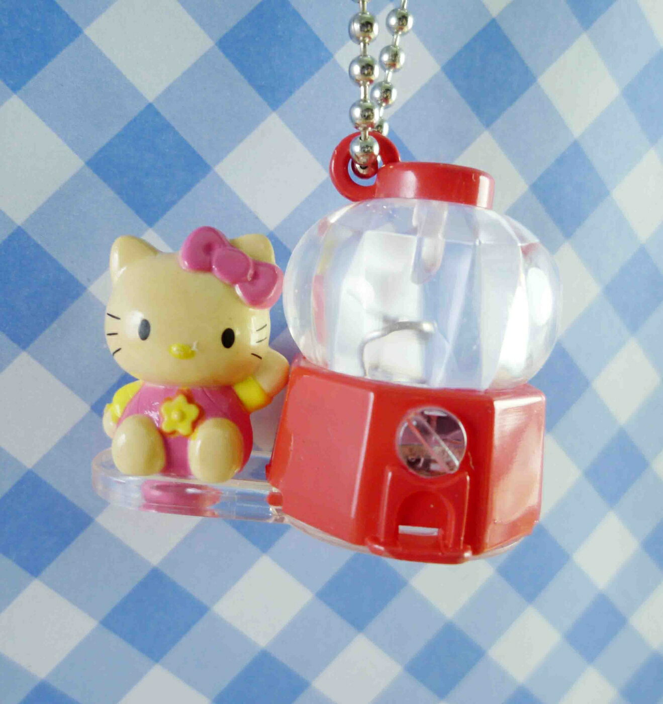 【震撼精品百貨】Hello Kitty 凱蒂貓 KITTY鑰匙圈-紅機器 震撼日式精品百貨