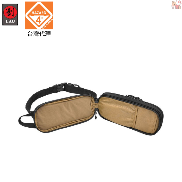 【硬殼隨身斜背萬用包】HAZARD 4 WP-BDL-BLK 隨身斜背硬殼萬用包(黑) 3