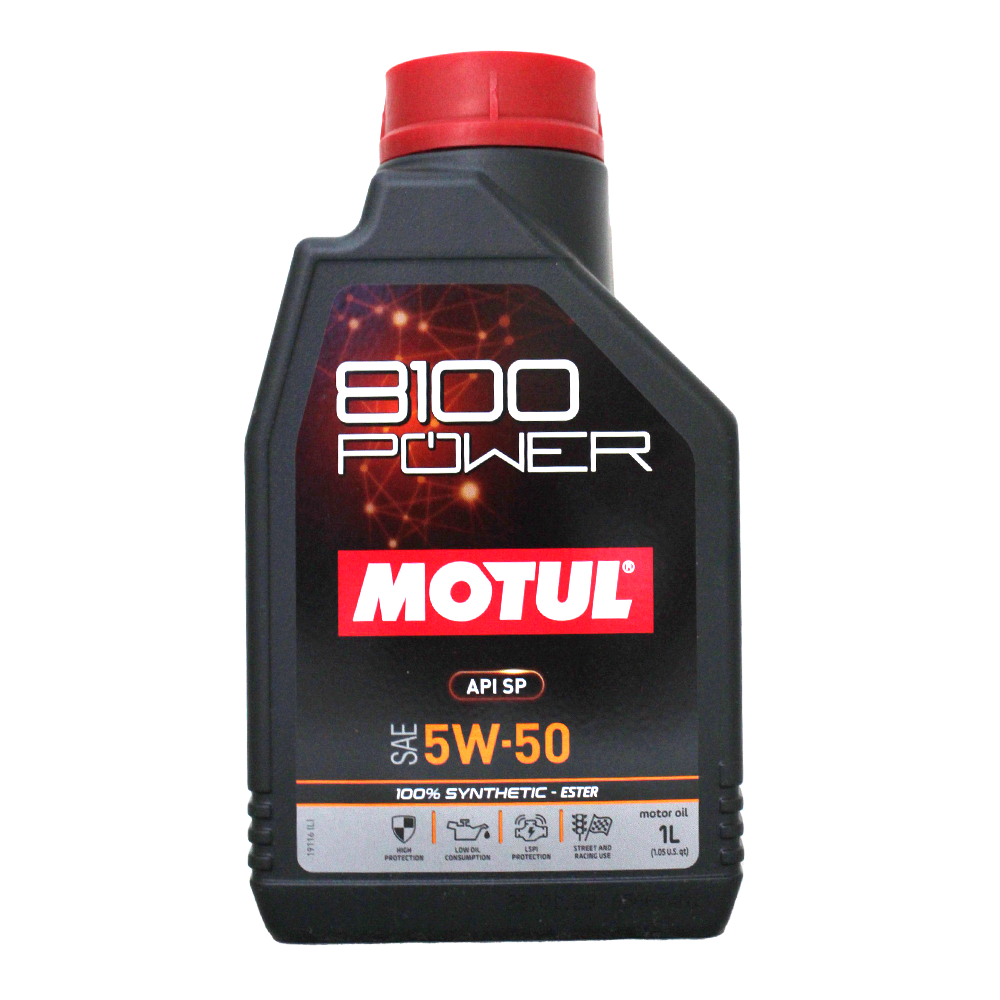 MOTUL 8100 POWER ester 100% 酯類合成機油
