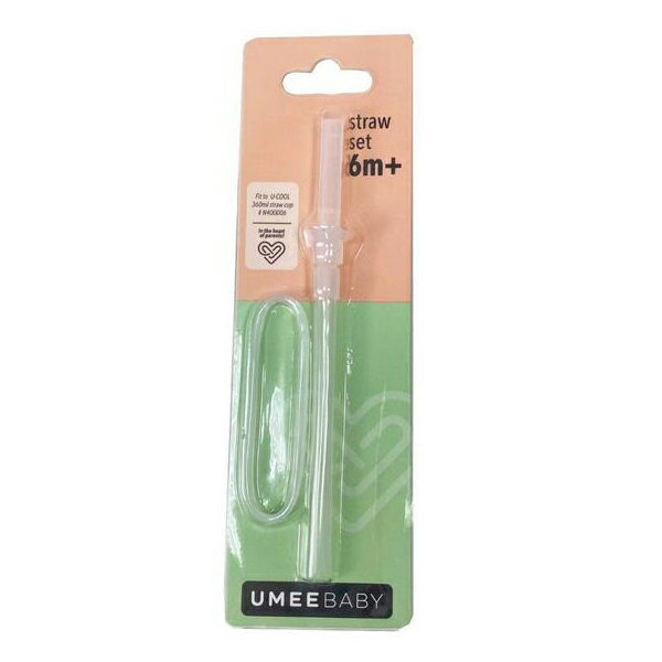 荷蘭Umee 優酷企鵝水杯專用配件-360ml吸管配件 (含墊圈)【甜蜜家族】